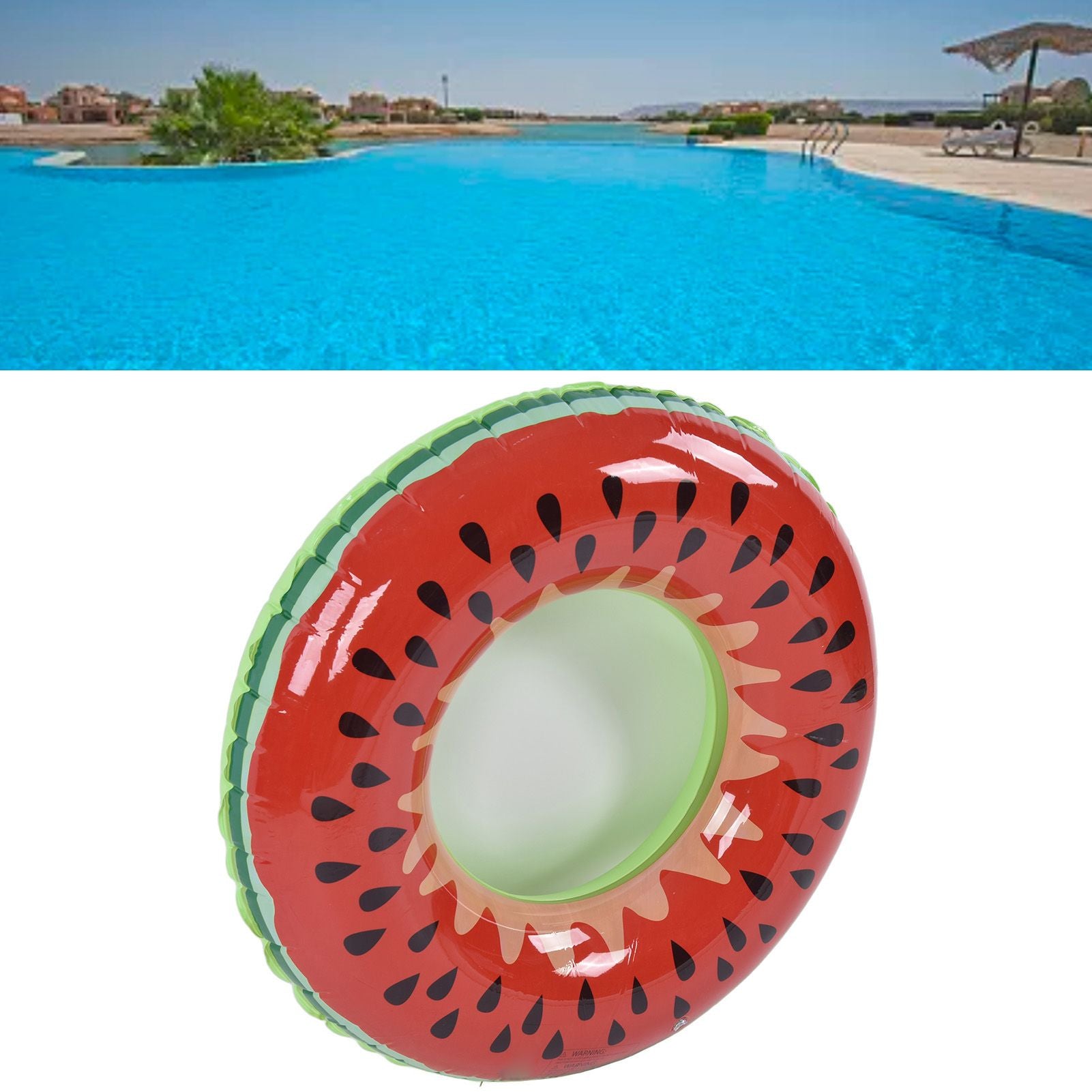 Pool Floats Kids Watermelon Design Eco Friendly PVC Thickened Durable Leakproof Safe Inflatable Pool Floats V1294-YM0523-3111220028911