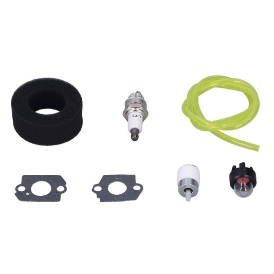 Fuel Air Filter Fuel Line Primer Bulb Set Trimmer Engine Tune Up Kit 180350 for Bolens BL410 Tiller BL100 V1294-YM0523-3111220029411