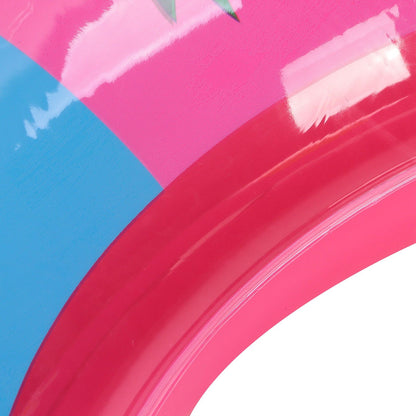 Swimming Floats Pink Flamingo Pattern Thickened Eco Friendly PVC Portable Round Pool Floats for Girl V1294-YM0523-3111220029611