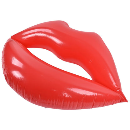 Red Lips Float Bed Thickened Increase PVC Inflatable Red Lips Swimming Pool for Adult Beaches Parties V1294-YM0523-3111220030411