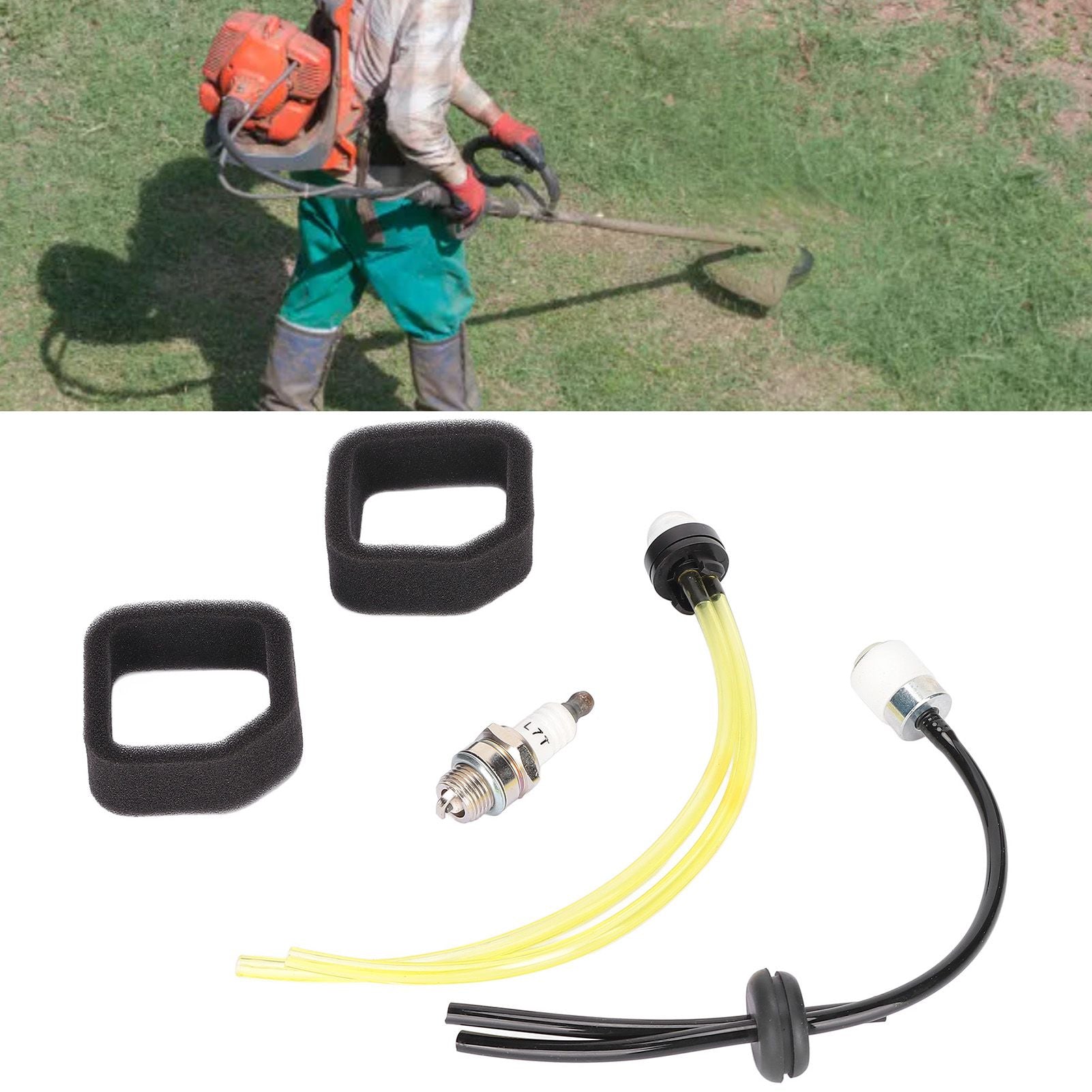 Fuel Line Spark Plug Assembly for Toro Professional Manufacture Wear Resistant with Air Filter V1294-YM0523-3111220030511