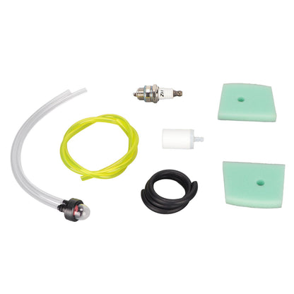 530047721 Air Filter Fuel Filter with Spark Plug Primer Bulb for Husqvarna 123L 322C Chainsaw V1294-YM0523-3111220030611