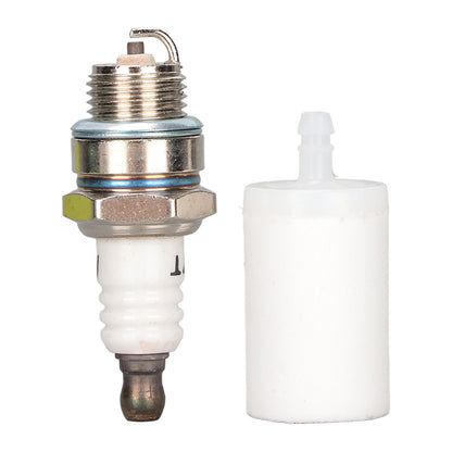 530047721 Air Filter Fuel Filter with Spark Plug Primer Bulb for Husqvarna 123L 322C Chainsaw V1294-YM0523-3111220030611