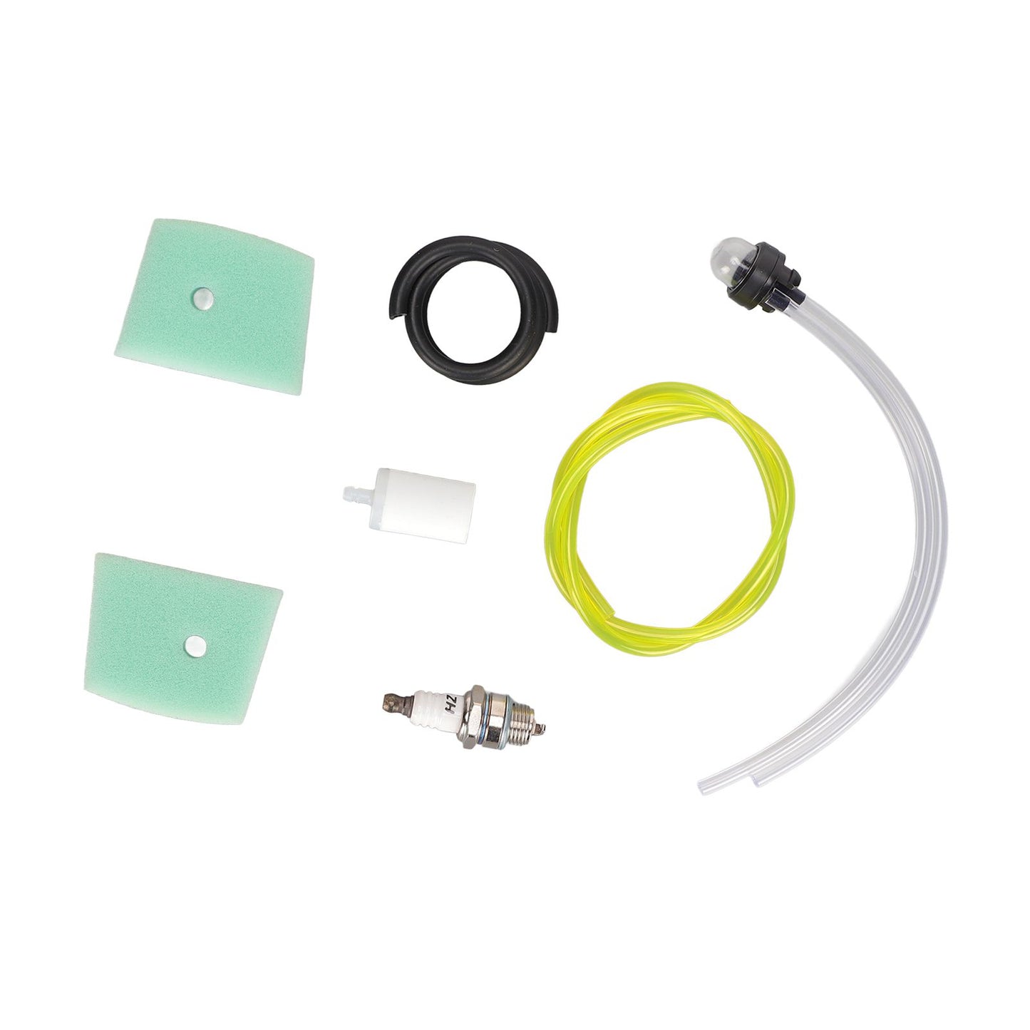 530047721 Air Filter Fuel Filter with Spark Plug Primer Bulb for Husqvarna 123L 322C Chainsaw V1294-YM0523-3111220030611