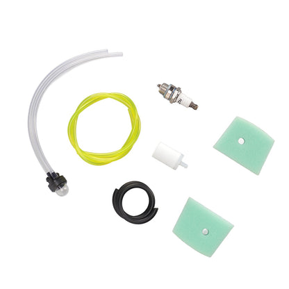 530047721 Air Filter Fuel Filter with Spark Plug Primer Bulb for Husqvarna 123L 322C Chainsaw V1294-YM0523-3111220030611