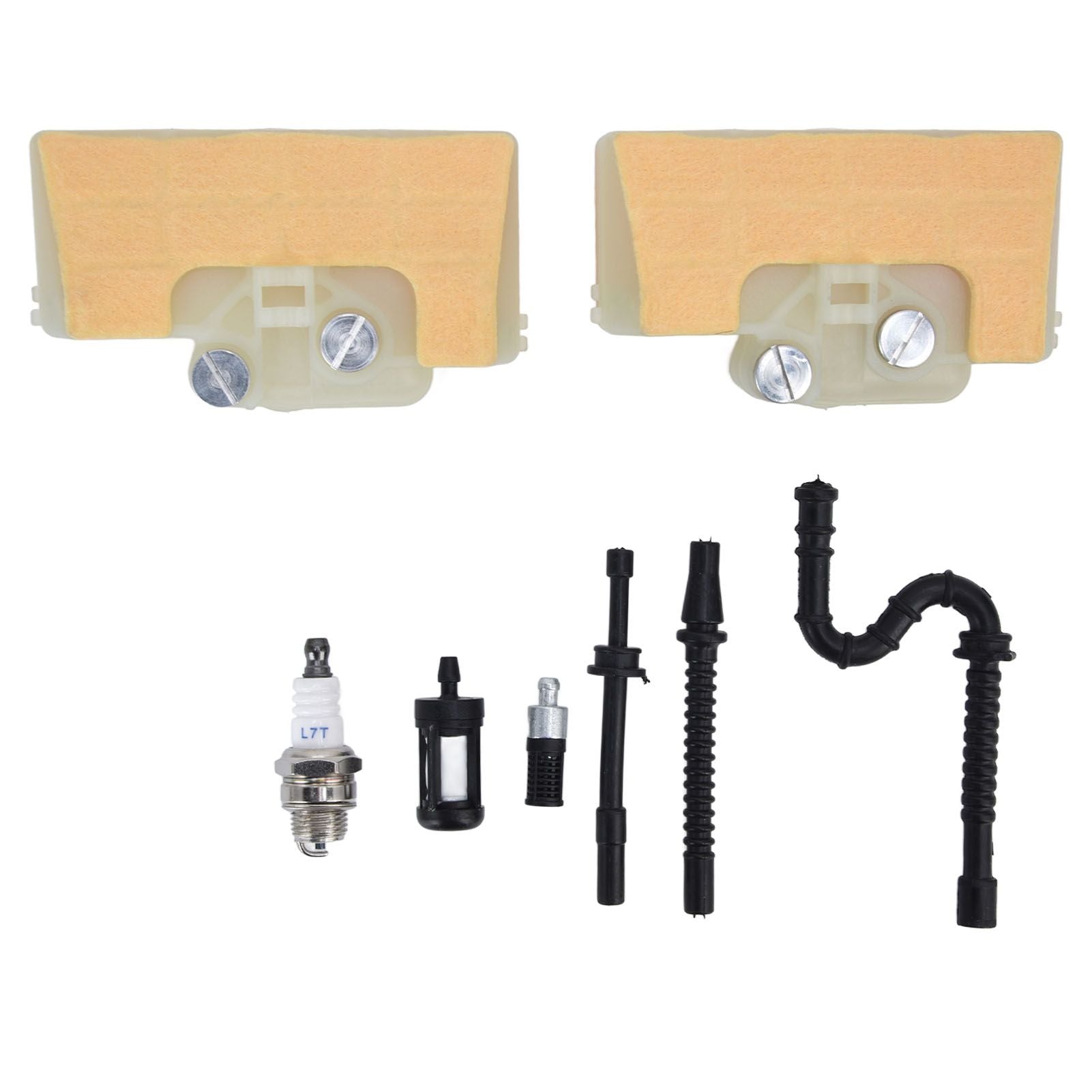 Chainsaw Air Filter Kit Wear Resistant High Accuracy Chainsaw Parts with Fuel Pipe Assembly for MS290 MS390 V1294-YM0523-3111220031211