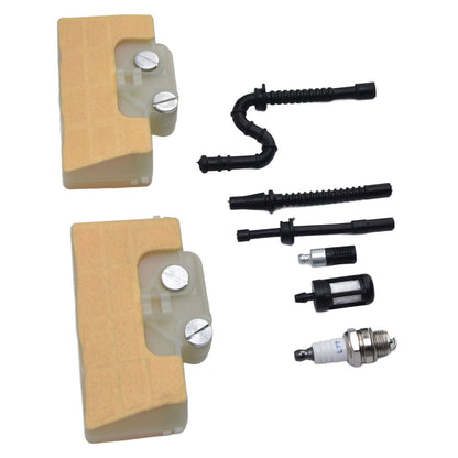 Chainsaw Air Filter Kit Wear Resistant High Accuracy Chainsaw Parts with Fuel Pipe Assembly for MS290 MS390 V1294-YM0523-3111220031211