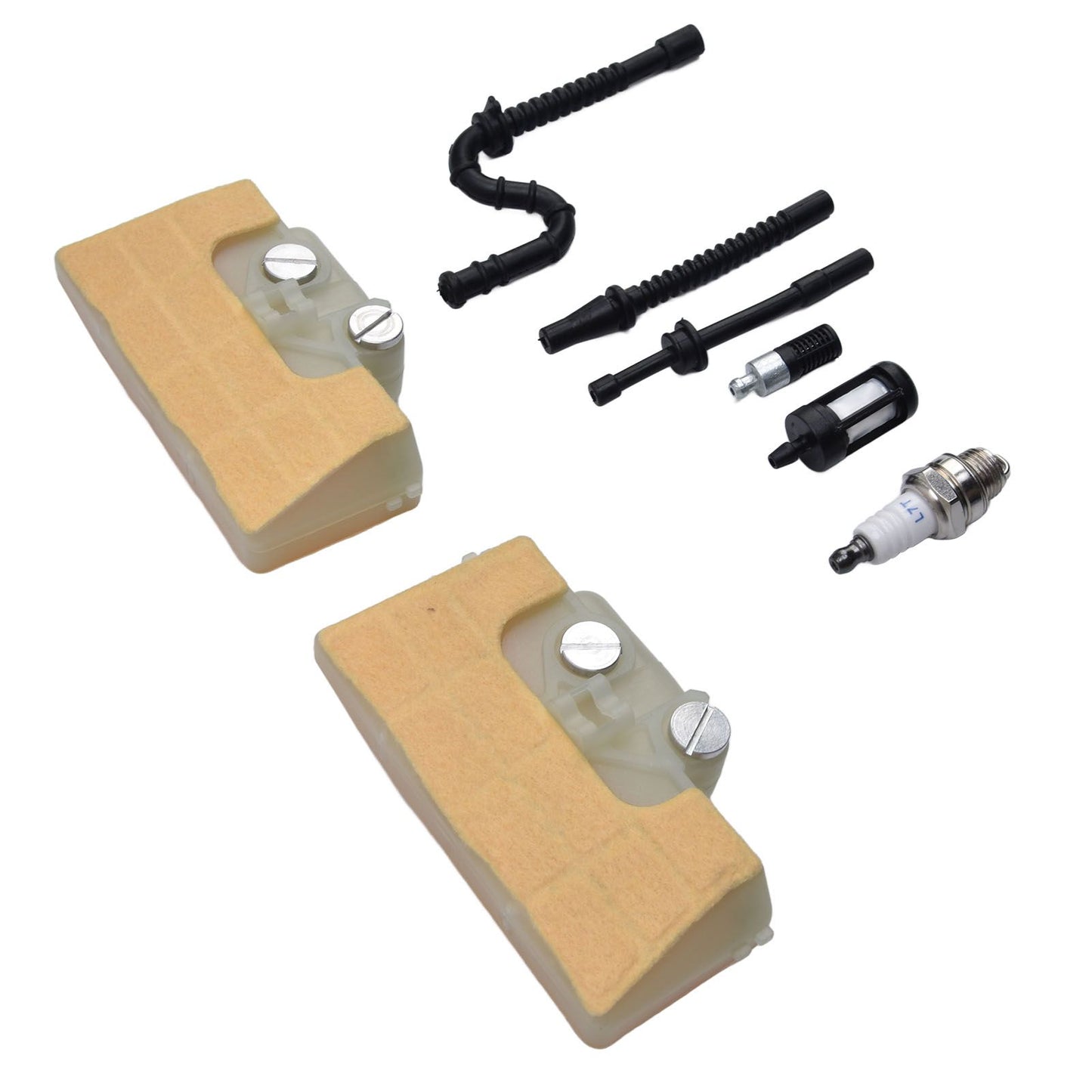 Chainsaw Air Filter Kit Wear Resistant High Accuracy Chainsaw Parts with Fuel Pipe Assembly for MS290 MS390 V1294-YM0523-3111220031211