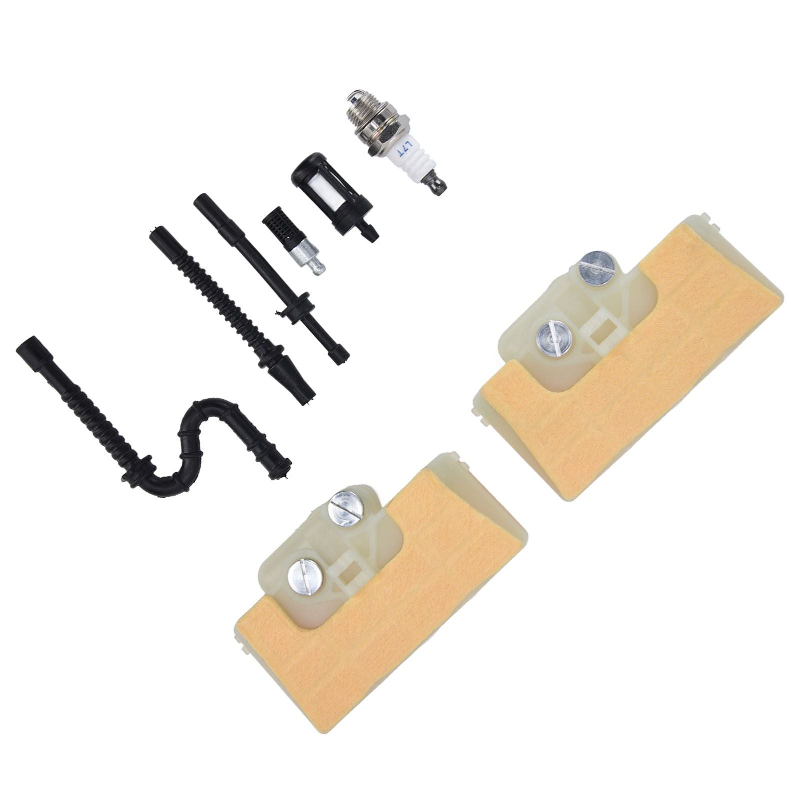 Chainsaw Air Filter Kit Wear Resistant High Accuracy Chainsaw Parts with Fuel Pipe Assembly for MS290 MS390 V1294-YM0523-3111220031211