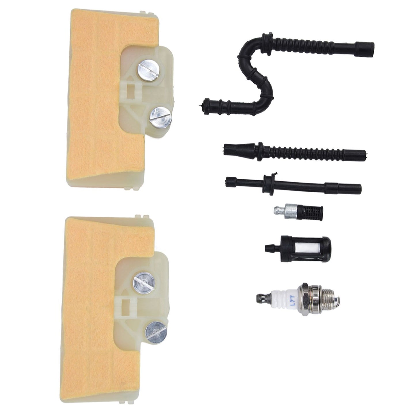 Chainsaw Air Filter Kit Wear Resistant High Accuracy Chainsaw Parts with Fuel Pipe Assembly for MS290 MS390 V1294-YM0523-3111220031211