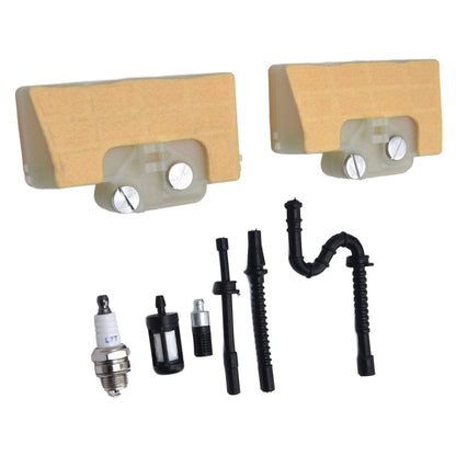 Chainsaw Air Filter Kit Wear Resistant High Accuracy Chainsaw Parts with Fuel Pipe Assembly for MS290 MS390 V1294-YM0523-3111220031211