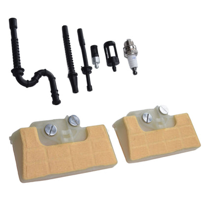 Chainsaw Air Filter Kit Wear Resistant High Accuracy Chainsaw Parts with Fuel Pipe Assembly for MS290 MS390 V1294-YM0523-3111220031211