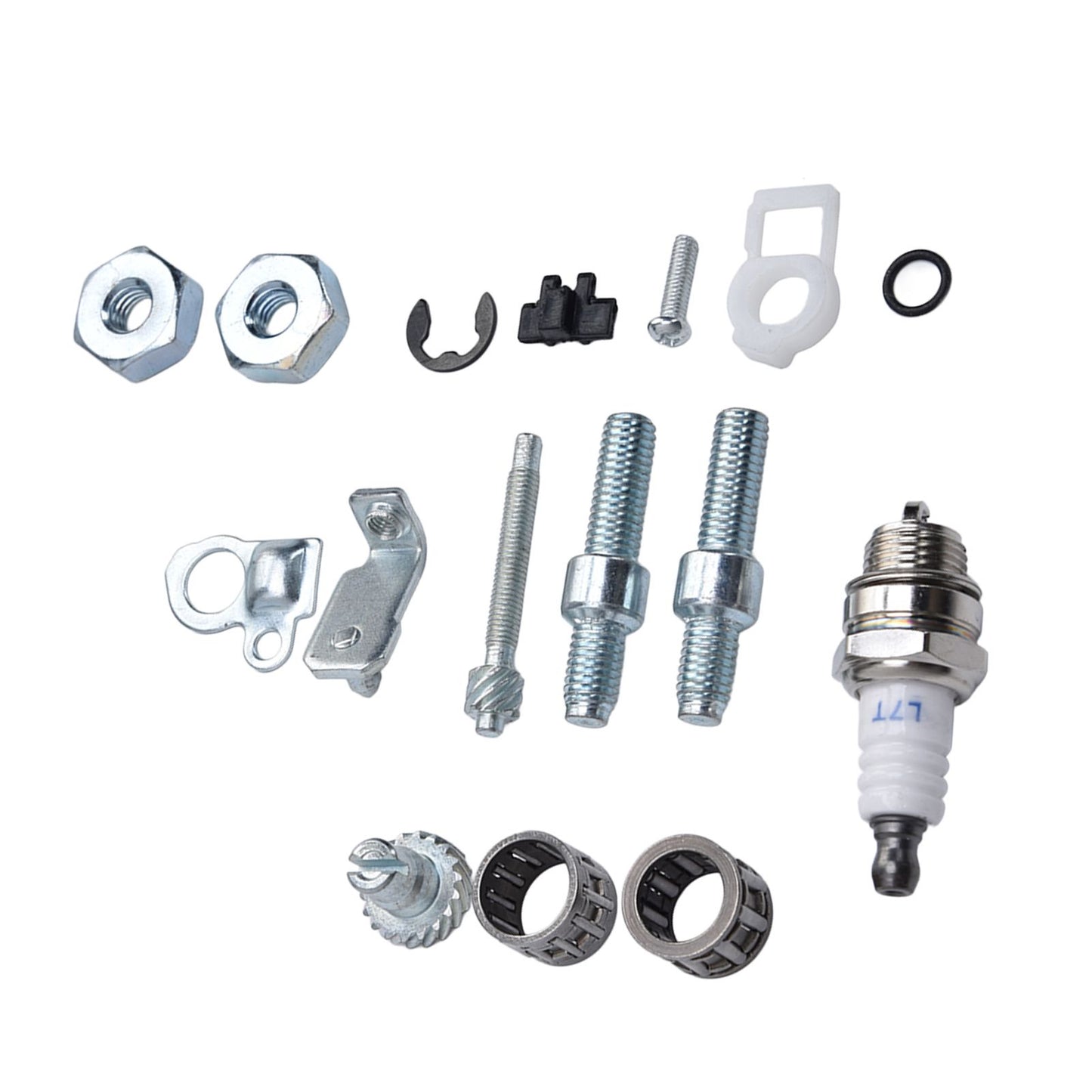 Chain Adjuster Tensioner Adjuster Bar Studs Kit for Stihl 066 MS 660 Replace OEM 1138 664 2400 and 1127 007 V1294-YM0523-3111220031411