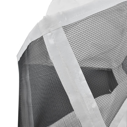 Beekeeping Hat Contraction Design Breathable Mesh White Edging Beekeeper Cowboy Hat for Beekeeping Hunting V1294-YM0523-3111220033011
