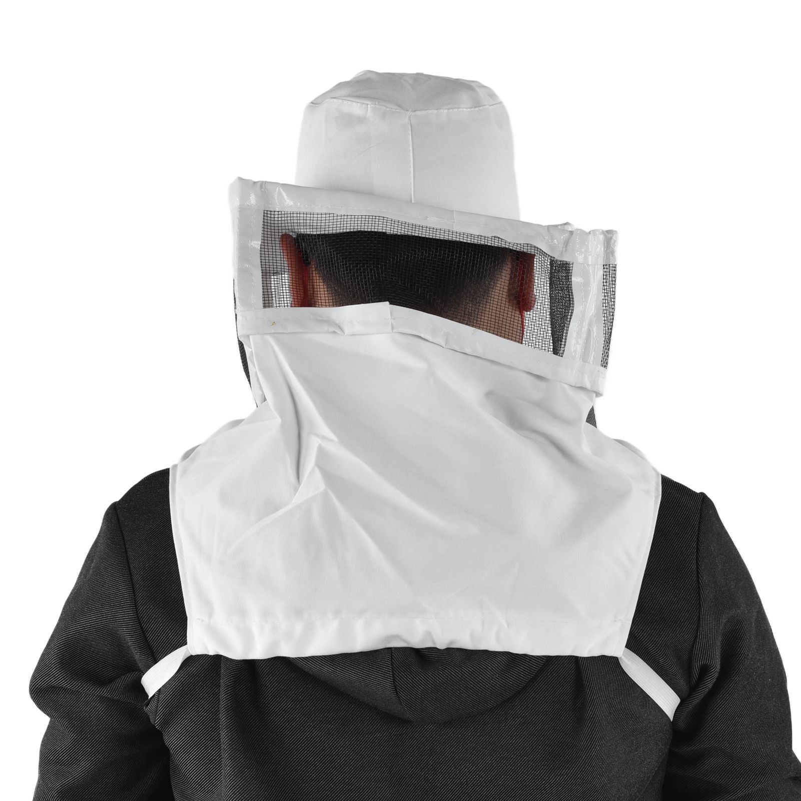 Beekeeping Hat Contraction Design Breathable Mesh White Edging Beekeeper Cowboy Hat for Beekeeping Hunting V1294-YM0523-3111220033011