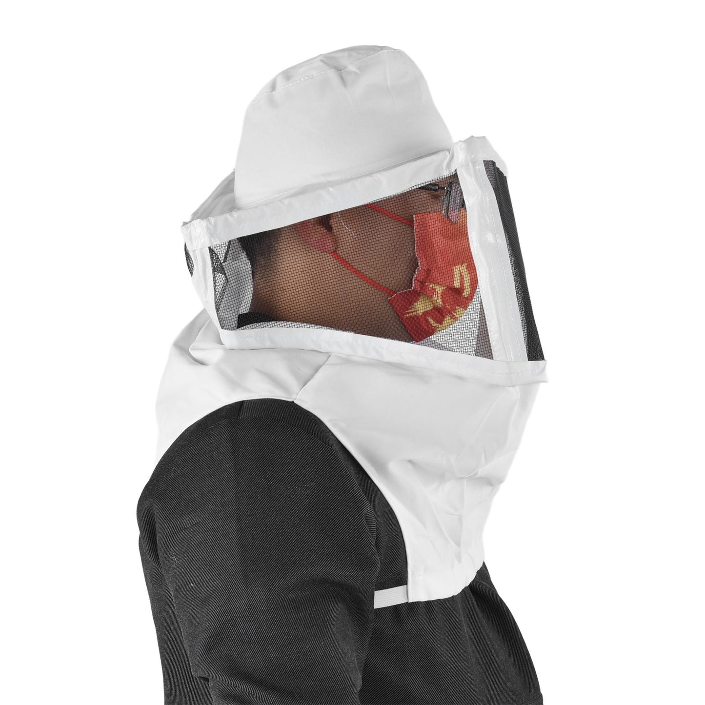 Beekeeping Hat Contraction Design Breathable Mesh White Edging Beekeeper Cowboy Hat for Beekeeping Hunting V1294-YM0523-3111220033011
