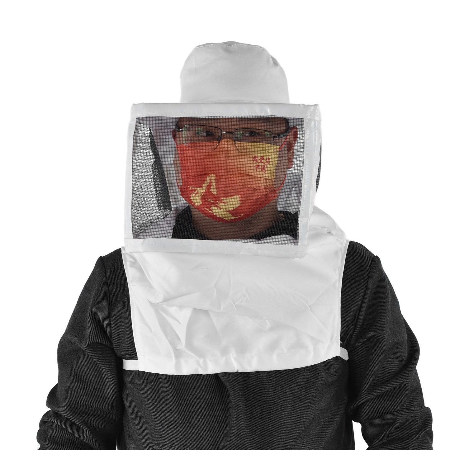 Beekeeping Hat Contraction Design Breathable Mesh White Edging Beekeeper Cowboy Hat for Beekeeping Hunting V1294-YM0523-3111220033011