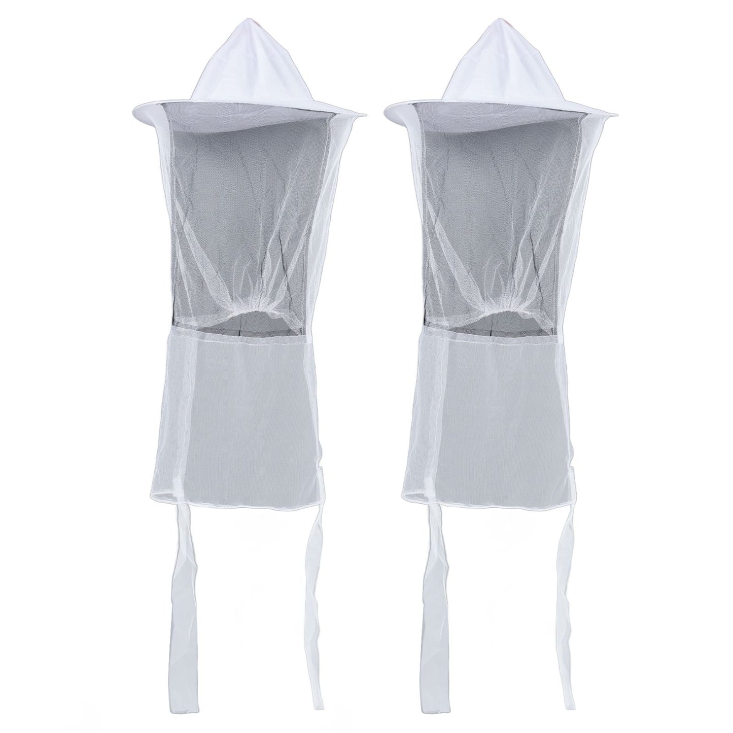 2pcs Beekeeper Protective Hat Beekeeping Protector Hat with Breathable Mesh for Fishermen Hunters Hikers V1294-YM0523-3111220033211