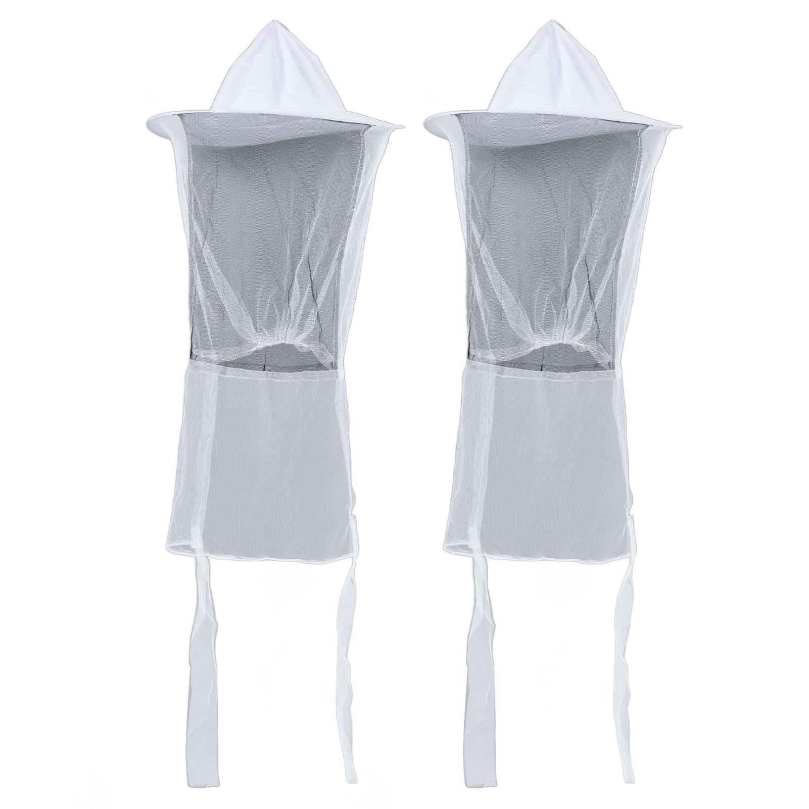 2pcs Beekeeper Protective Hat Beekeeping Protector Hat with Breathable Mesh for Fishermen Hunters Hikers V1294-YM0523-3111220033211