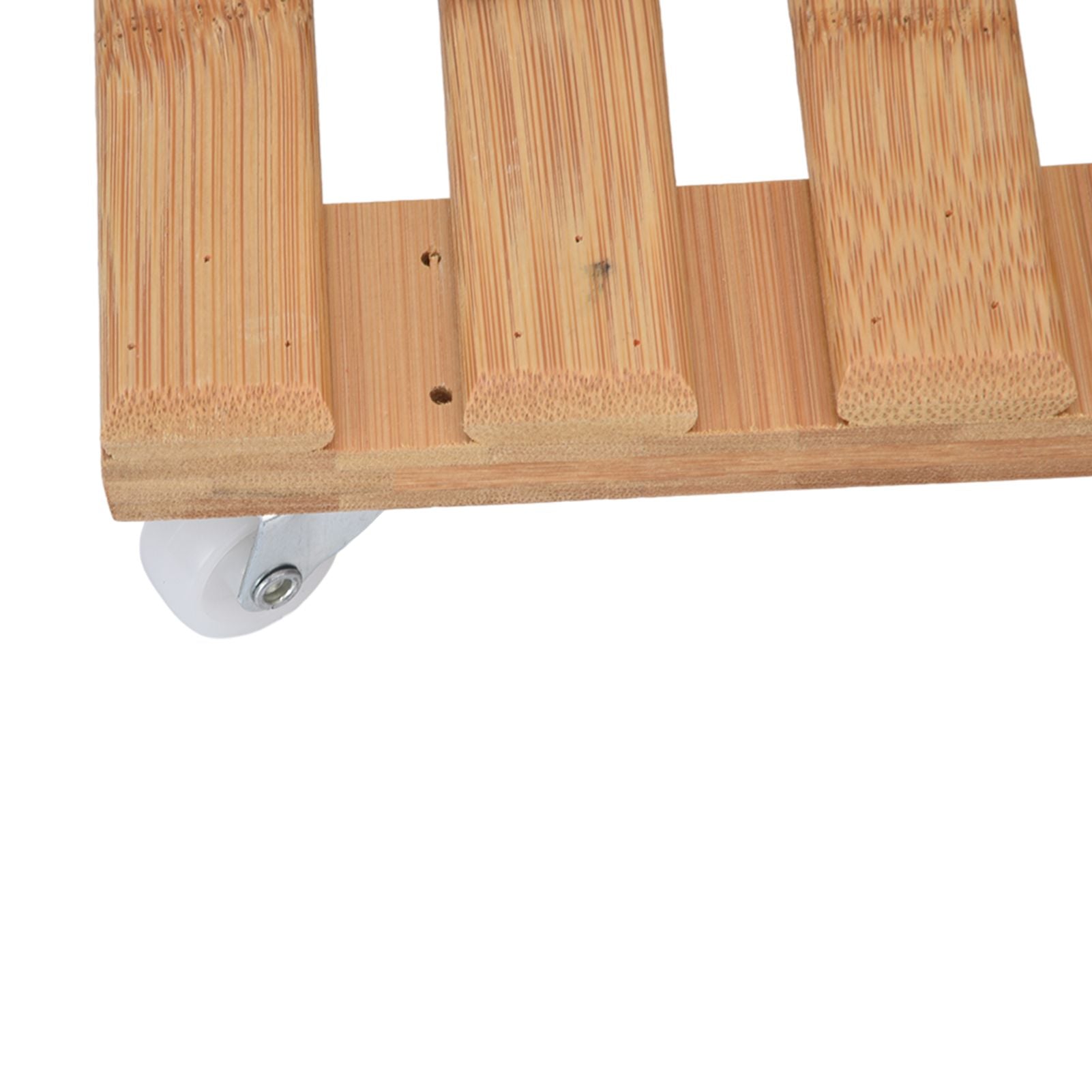 Plant Roller Base Stand Square with 360 degrees Removable Caster Wheel for Flower Pot 25x25cm S V1294-YM0523-3111220033411