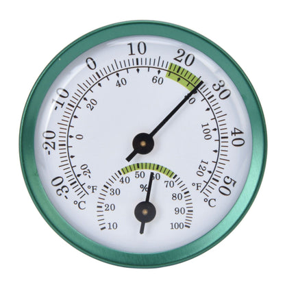 Temperature Humidity Meter Mini Wall Hanging Thin Transparent Dial Large Screen Temperature Humidity Tester V1294-YM0523-3111220034511