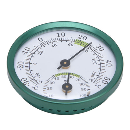 Temperature Humidity Meter Mini Wall Hanging Thin Transparent Dial Large Screen Temperature Humidity Tester V1294-YM0523-3111220034511