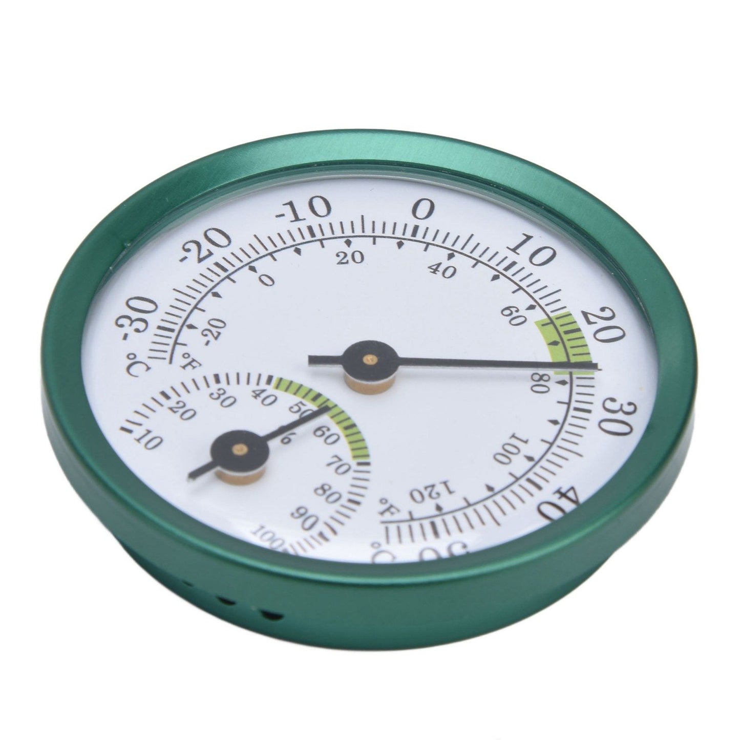 Temperature Humidity Meter Mini Wall Hanging Thin Transparent Dial Large Screen Temperature Humidity Tester V1294-YM0523-3111220034511