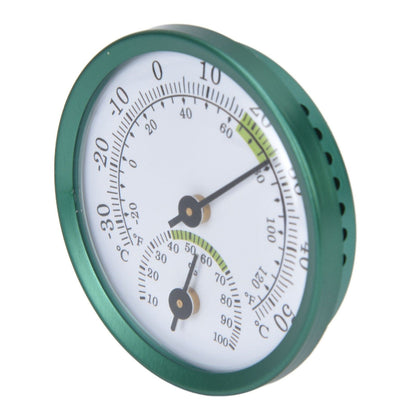 Temperature Humidity Meter Mini Wall Hanging Thin Transparent Dial Large Screen Temperature Humidity Tester V1294-YM0523-3111220034511