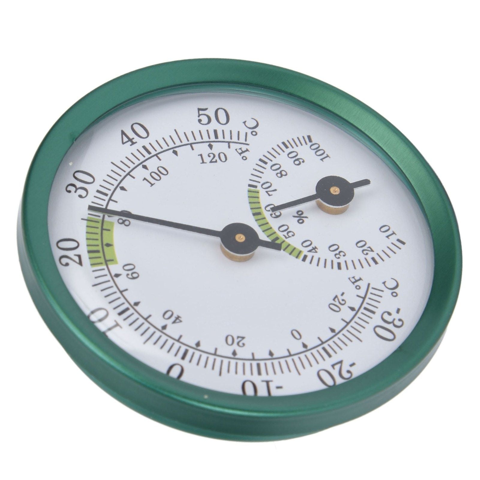 Temperature Humidity Meter Mini Wall Hanging Thin Transparent Dial Large Screen Temperature Humidity Tester V1294-YM0523-3111220034511