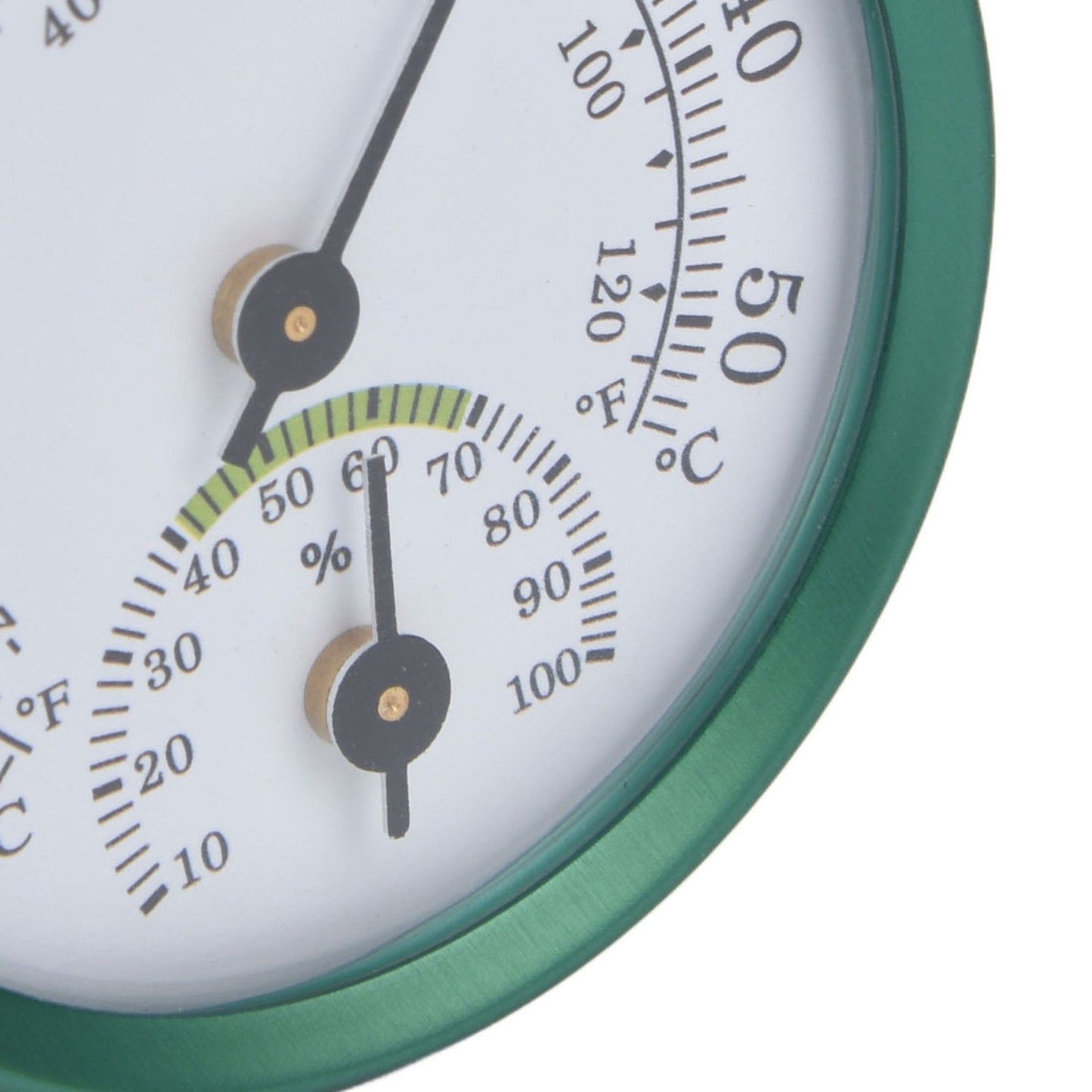 Temperature Humidity Meter Mini Wall Hanging Thin Transparent Dial Large Screen Temperature Humidity Tester V1294-YM0523-3111220034511