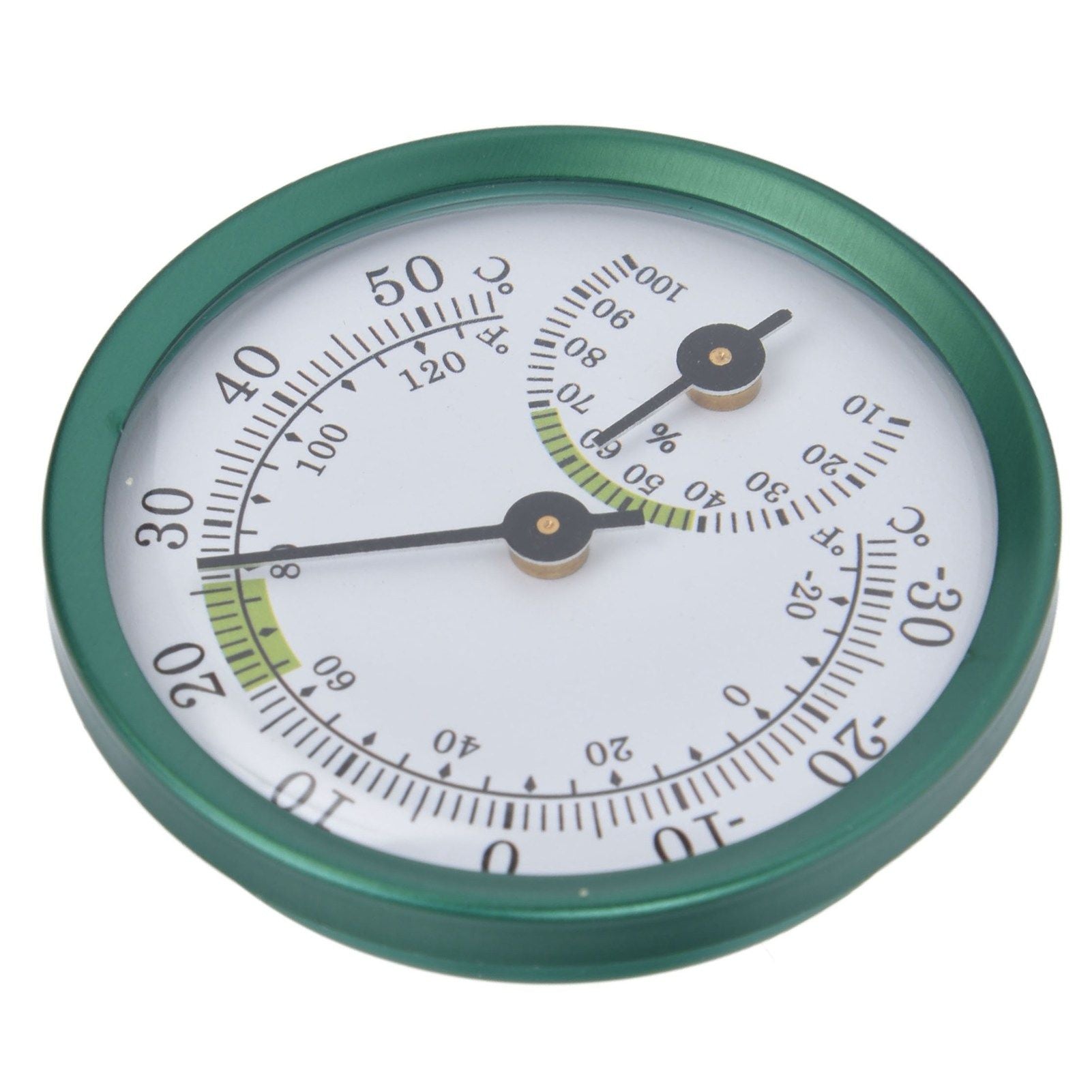 Temperature Humidity Meter Mini Wall Hanging Thin Transparent Dial Large Screen Temperature Humidity Tester V1294-YM0523-3111220034511