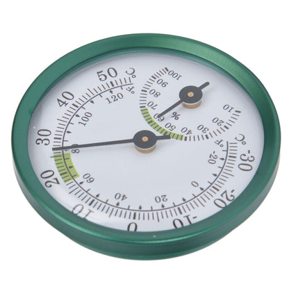 Temperature Humidity Meter Mini Wall Hanging Thin Transparent Dial Large Screen Temperature Humidity Tester V1294-YM0523-3111220034511