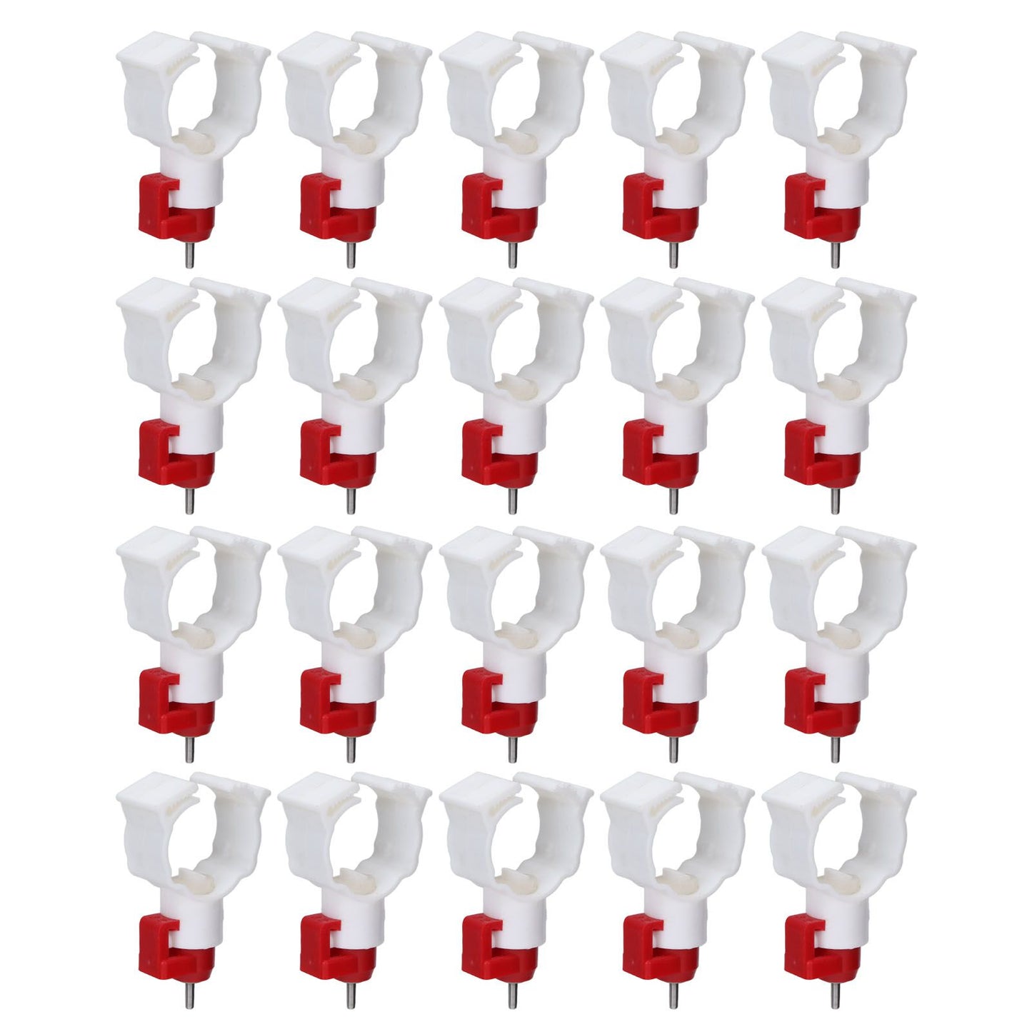 20pcs Chicken Waterer Nipples Multipurpose Chicken Nipple Feeder for Poultry Chicken Duck Bird V1294-YM0523-3111220035411
