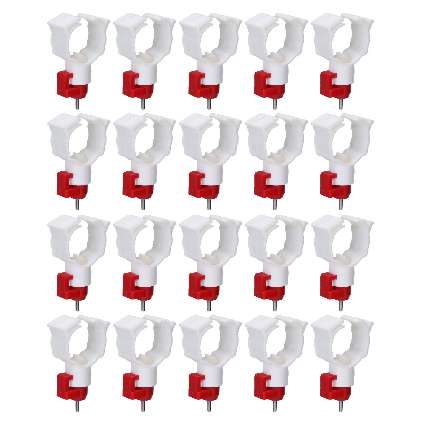20pcs Chicken Waterer Nipples Multipurpose Chicken Nipple Feeder for Poultry Chicken Duck Bird V1294-YM0523-3111220035411