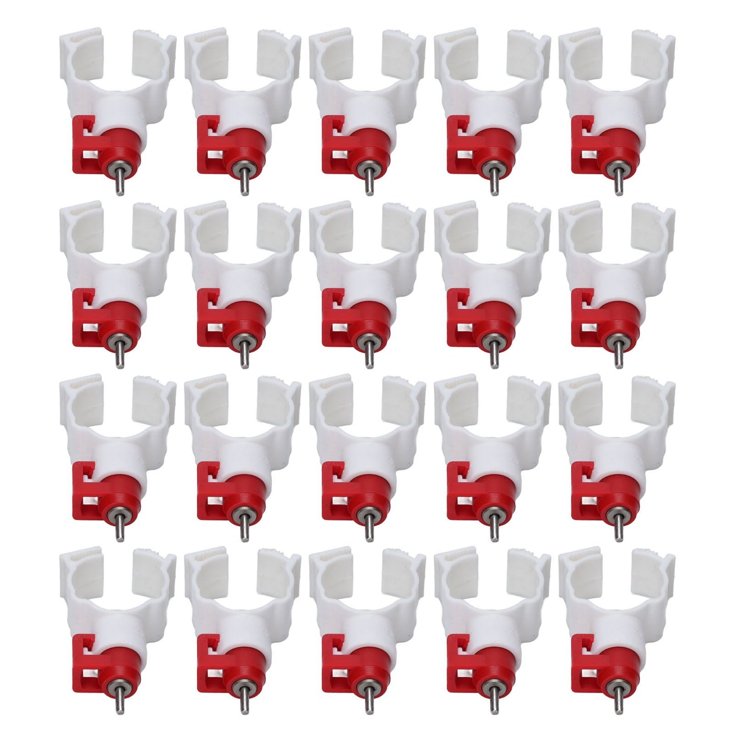 20pcs Chicken Waterer Nipples Multipurpose Chicken Nipple Feeder for Poultry Chicken Duck Bird V1294-YM0523-3111220035411