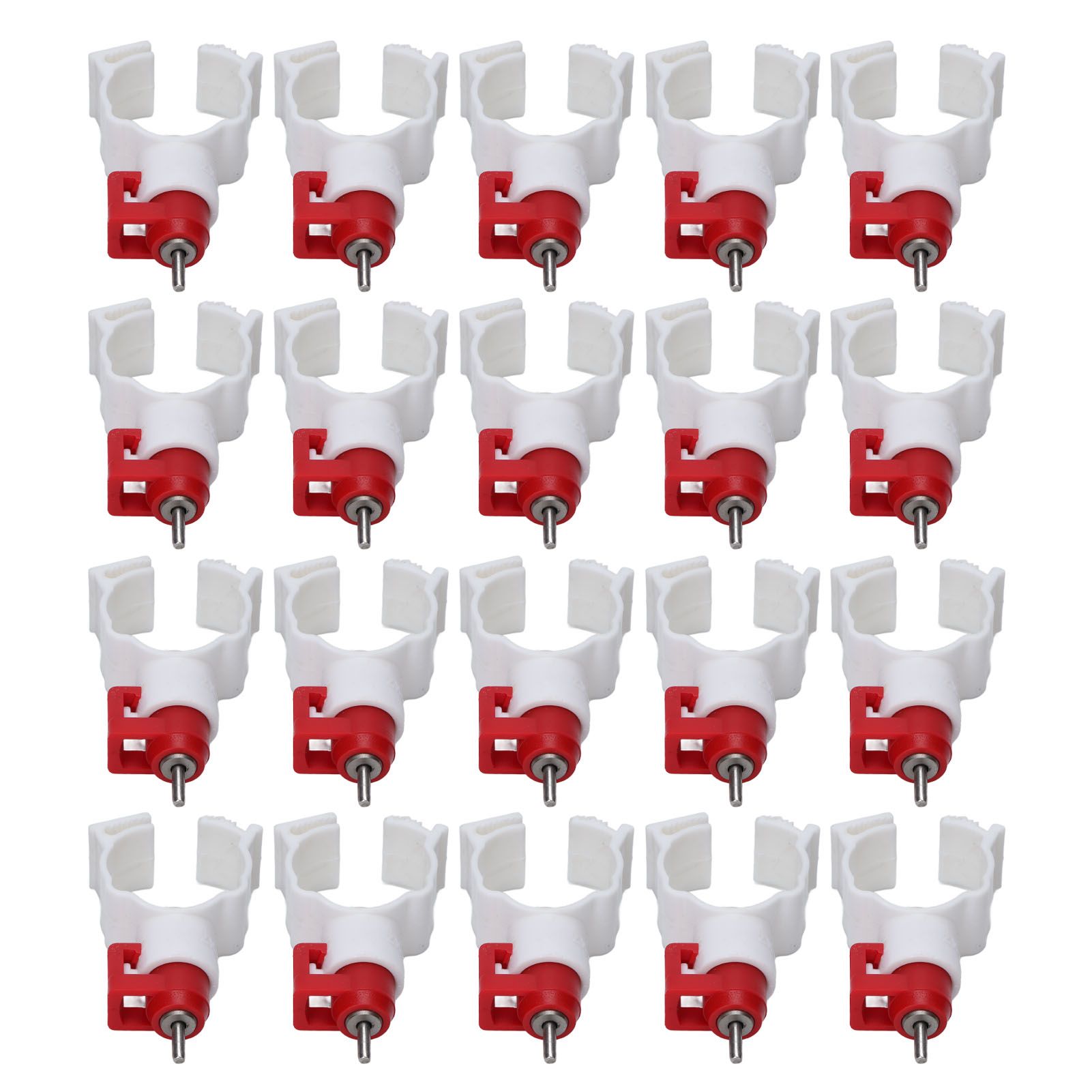 20pcs Chicken Waterer Nipples Multipurpose Chicken Nipple Feeder for Poultry Chicken Duck Bird V1294-YM0523-3111220035411