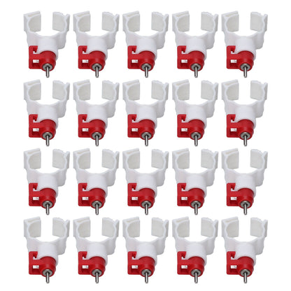 20pcs Chicken Waterer Nipples Multipurpose Chicken Nipple Feeder for Poultry Chicken Duck Bird V1294-YM0523-3111220035411