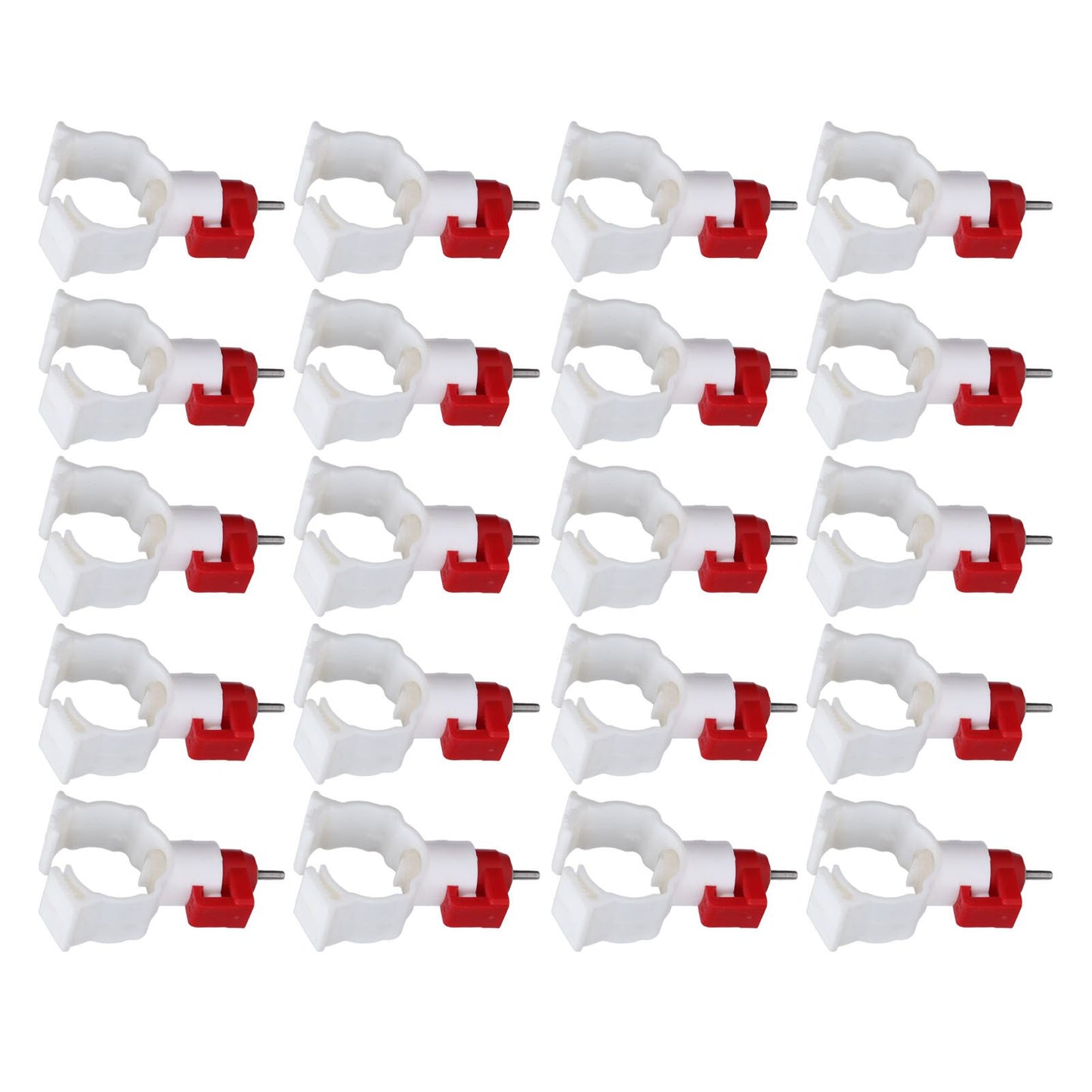 20pcs Chicken Waterer Nipples Multipurpose Chicken Nipple Feeder for Poultry Chicken Duck Bird V1294-YM0523-3111220035411