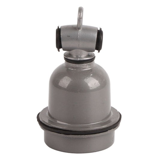 Heat Lamp Holder Anti Melting Waterproof Ceramic Aluminum Heating Lamp Holder with E27 Interface for Pig House V1294-YM0523-3111220036611