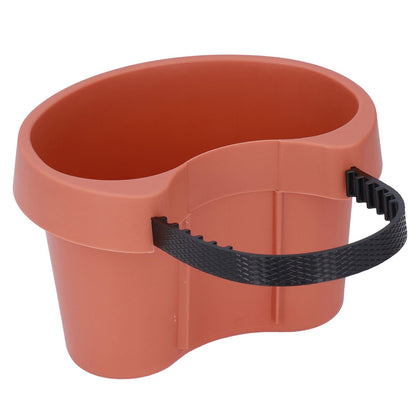 Flower Pot with Adjustable Strap Plastic Drain Pipe Flower Container Succulent Seedling Pot for Outdoor V1294-YM0523-3111220037511