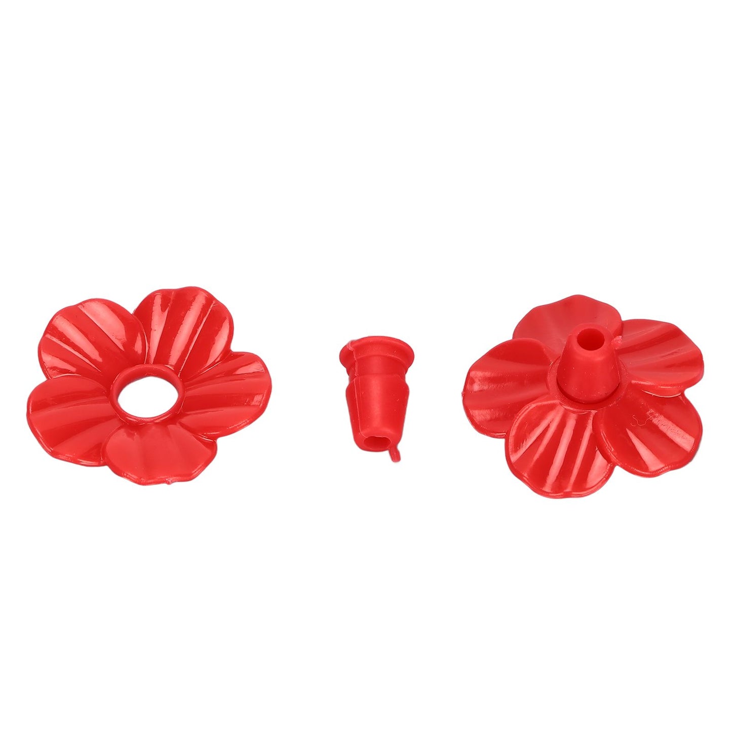 30 Sets Hummingbird Feeder Flowers Multicolor Unique Replaceable Hummingbird Bird Feeder Flower AccessoriesRed V1294-YM0523-3111220038712