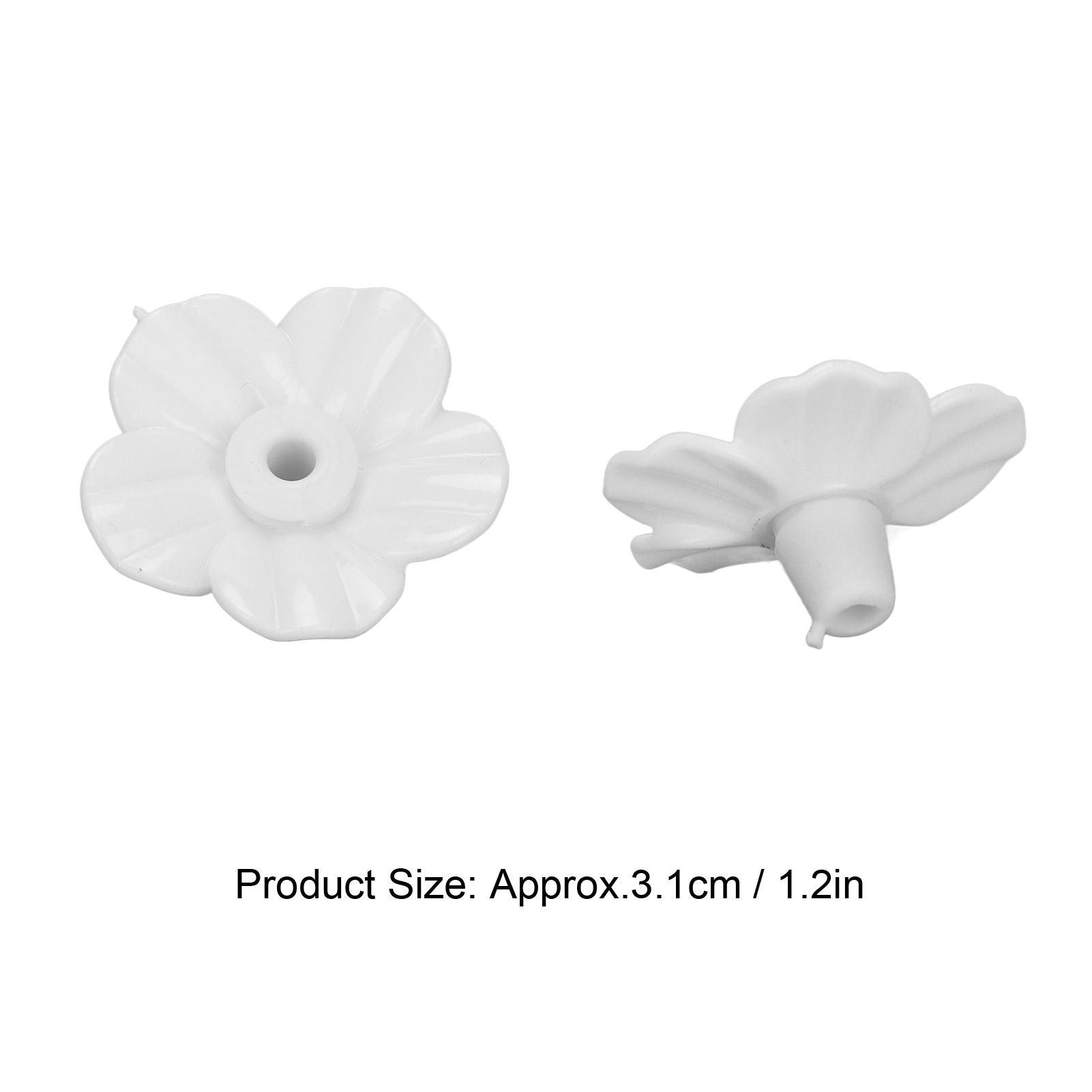 30 Sets Hummingbird Feeder Flowers Multicolor Unique Replaceable Hummingbird Bird Feeder Flower V1294-YM0523-3111220038713