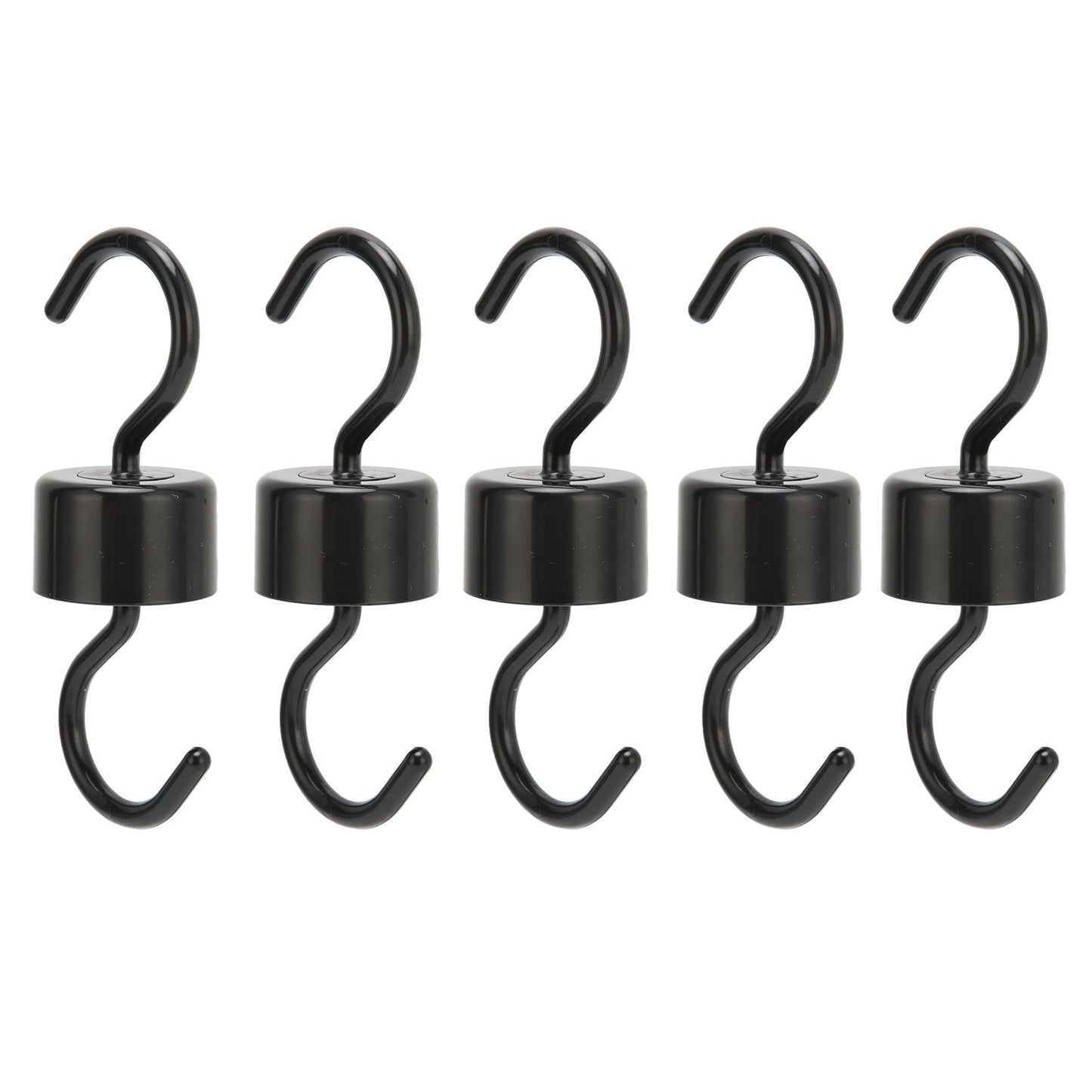 5Pcs Bird Feeder Hooks Black ABS Sturdy Easy Install Beautiful Ant Prevention Hooks for Garden V1294-YM0523-3111220038911