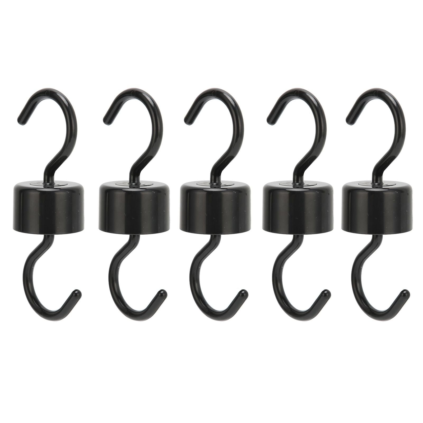 5Pcs Bird Feeder Hooks Black ABS Sturdy Easy Install Beautiful Ant Prevention Hooks for Garden V1294-YM0523-3111220038911