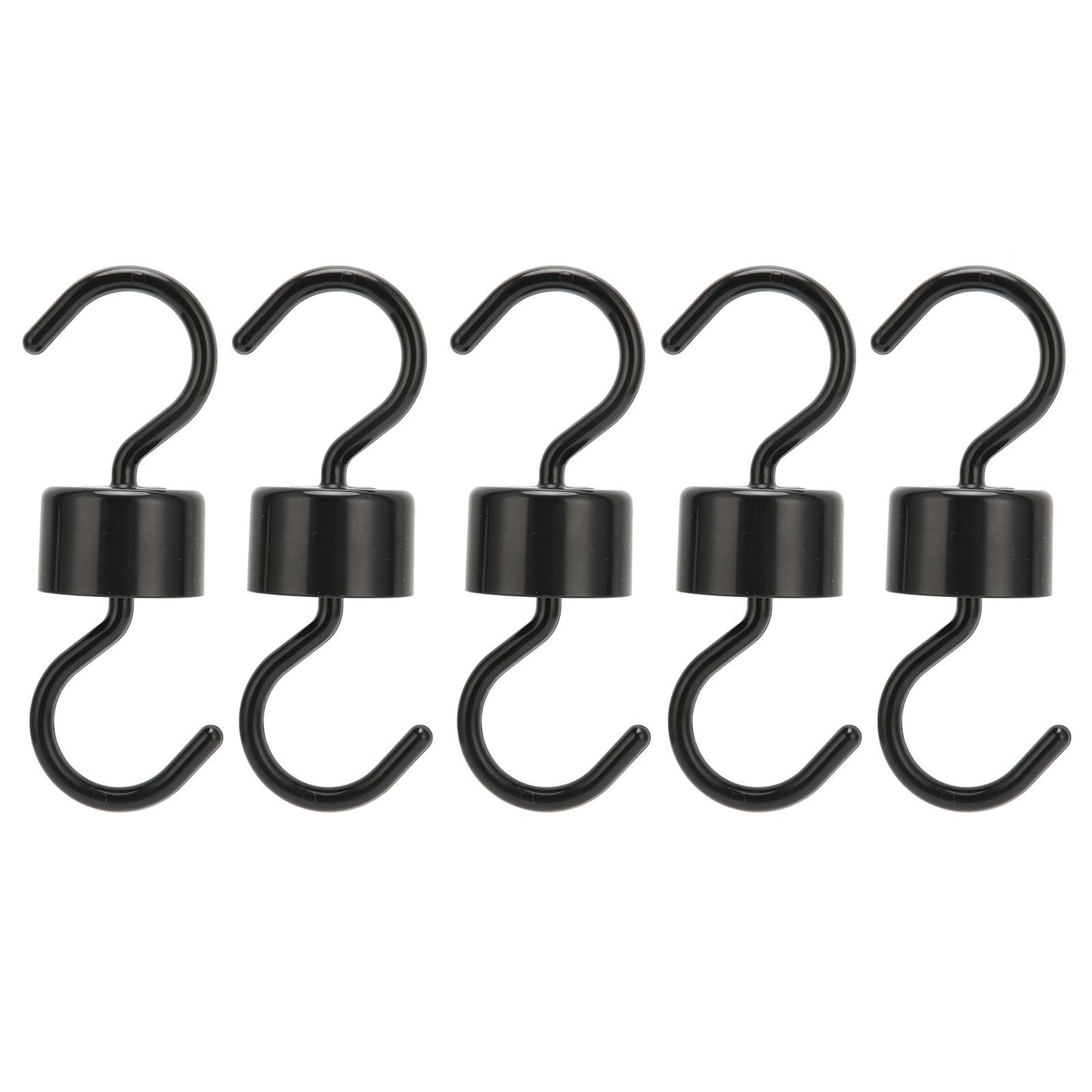 5Pcs Bird Feeder Hooks Black ABS Sturdy Easy Install Beautiful Ant Prevention Hooks for Garden V1294-YM0523-3111220038911