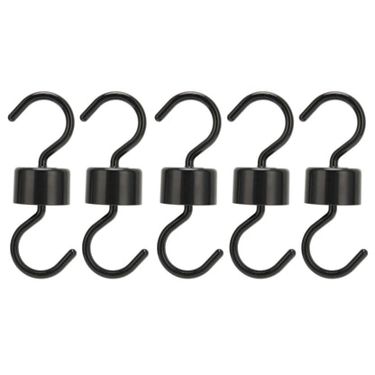 5Pcs Bird Feeder Hooks Black ABS Sturdy Easy Install Beautiful Ant Prevention Hooks for Garden V1294-YM0523-3111220038911