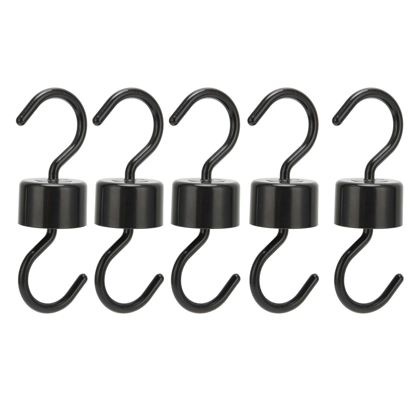 5Pcs Bird Feeder Hooks Black ABS Sturdy Easy Install Beautiful Ant Prevention Hooks for Garden V1294-YM0523-3111220038911
