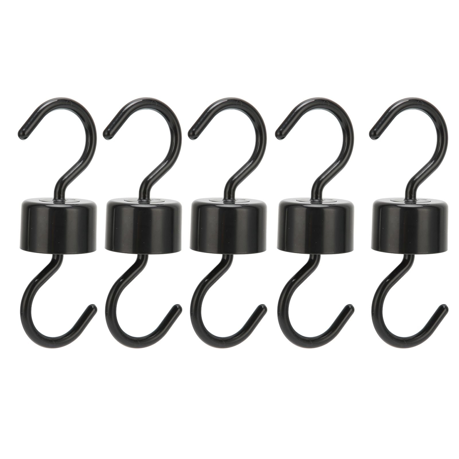 5Pcs Bird Feeder Hooks Black ABS Sturdy Easy Install Beautiful Ant Prevention Hooks for Garden V1294-YM0523-3111220038911
