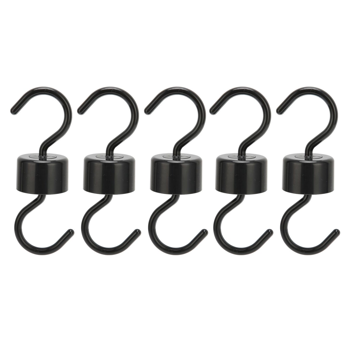 5Pcs Bird Feeder Hooks Black ABS Sturdy Easy Install Beautiful Ant Prevention Hooks for Garden V1294-YM0523-3111220038911