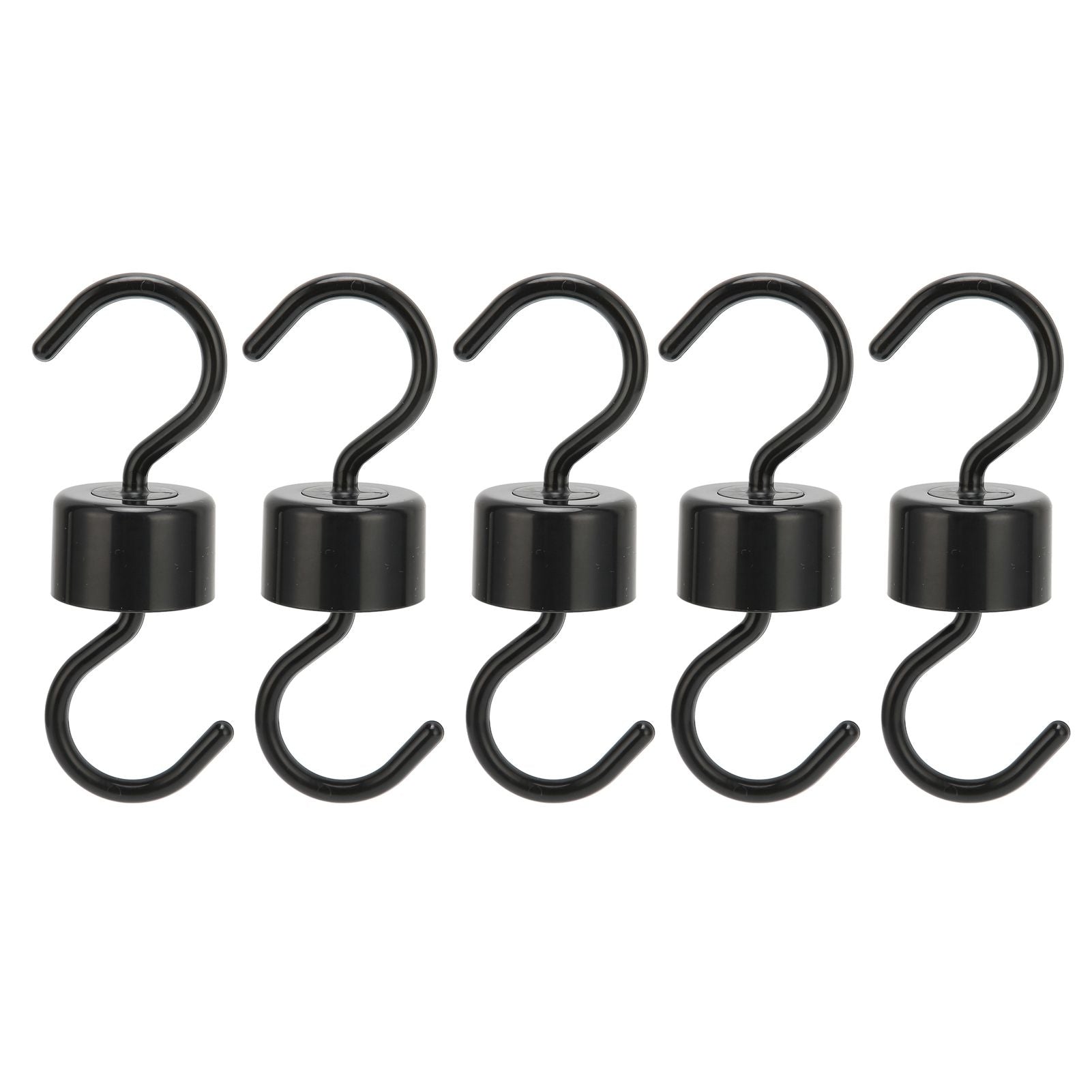 5Pcs Bird Feeder Hooks Black ABS Sturdy Easy Install Beautiful Ant Prevention Hooks for Garden V1294-YM0523-3111220038911